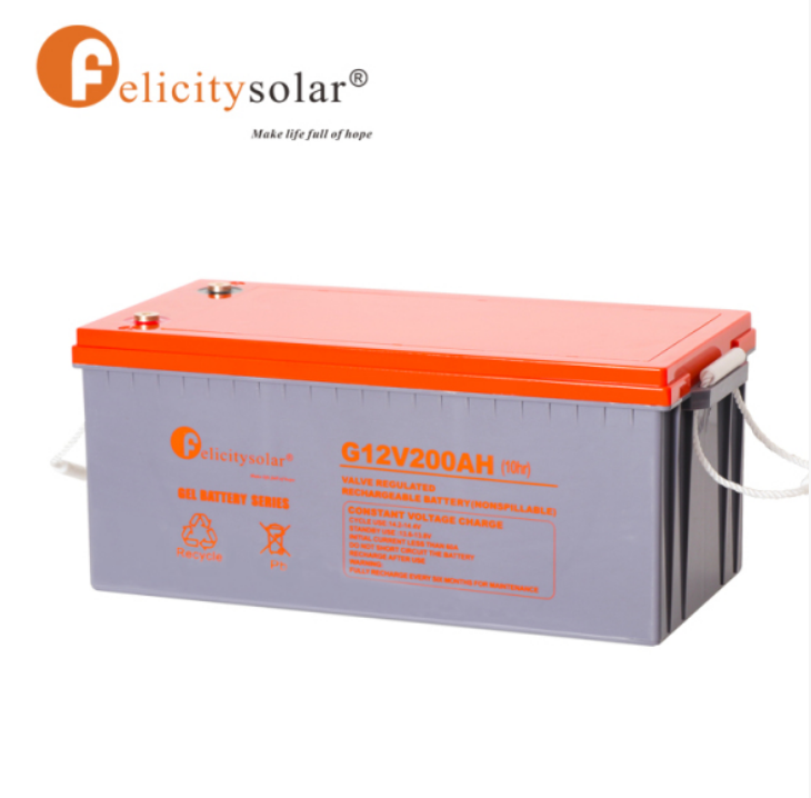 Felicity Solar 200Ah 12V Gel Battery (Deep Cycle Battery)