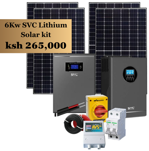 6kW SVC Lithium Solar Kit