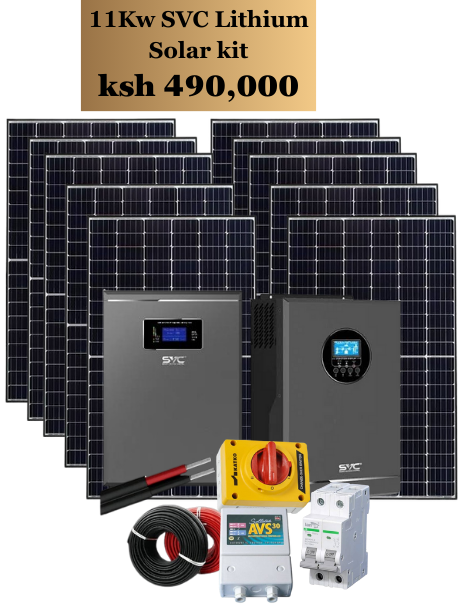 11kW SVC Lithium Solar Kit