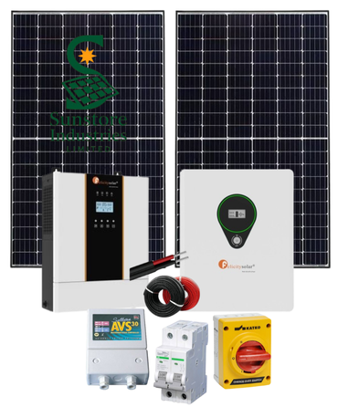 Felicity Solar 3kW Off-Grid Power Solution | Complete Starter Kit