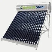 Seven SS 150L Solar Water Heater | Stainless Non-Pressurized