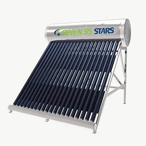 Seven SS 250L Stainless pressure Heat-Pipe Solar Water Heater